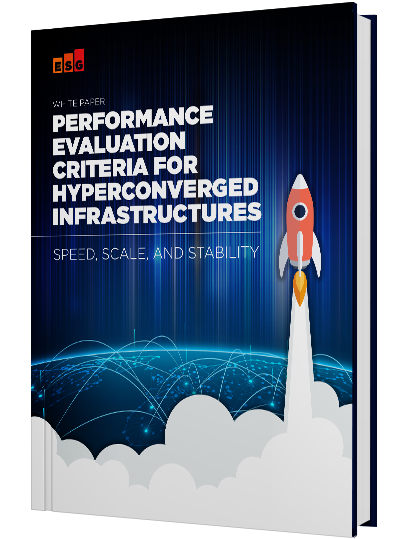 Performance Evaluation Criteria for Hyperconverged Infrastructure