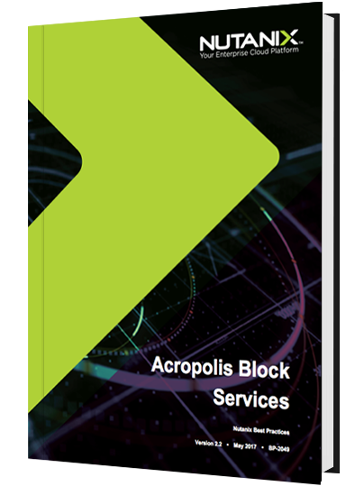 Acropolis Block Services | Best Practices